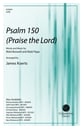 Psalm 150 (Praise the Lord) SATB choral sheet music cover